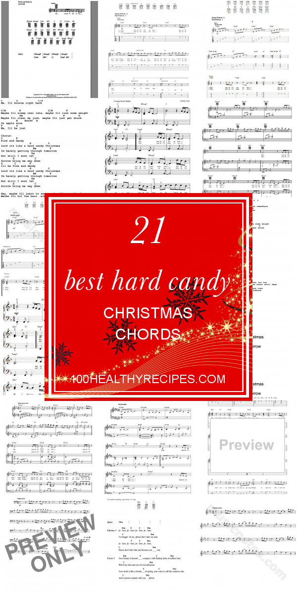 21 Best Hard Candy Christmas Chords Best Diet and Healthy Recipes